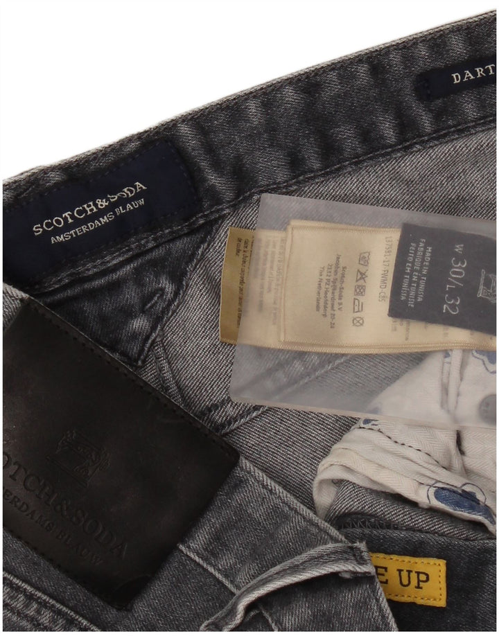 Damskie spodnie jeansowe Scotch & Soda W30, średnioszare, bawełniane