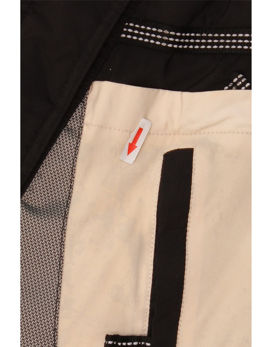 Sportowa męska kurtka narciarska z kapturem i luźnym krojem IT 46 Small White Colorblock