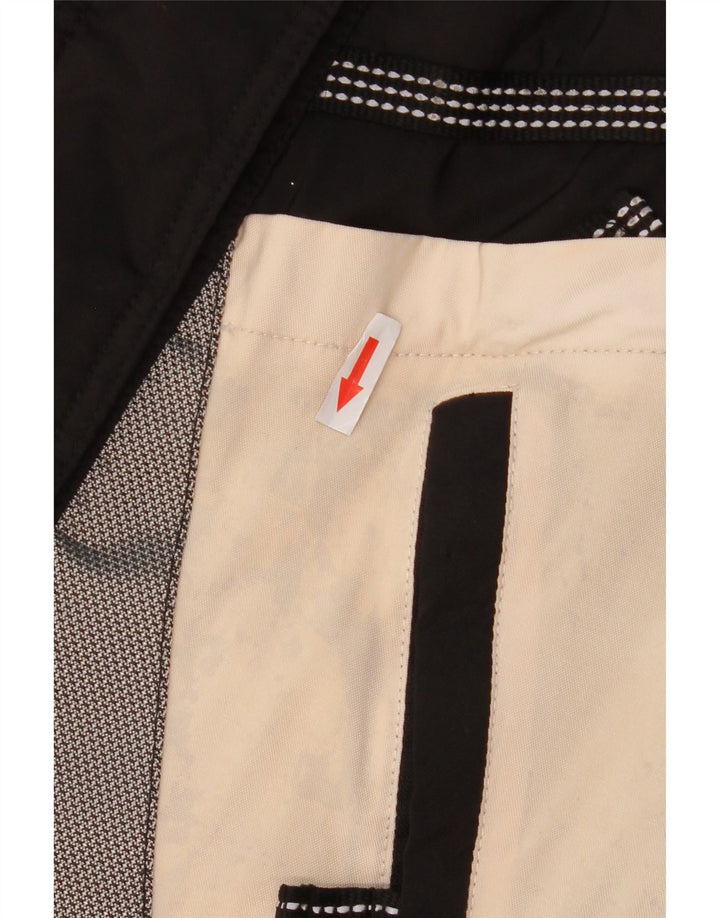 Sportowa męska kurtka narciarska z kapturem i luźnym krojem IT 46 Small White Colorblock