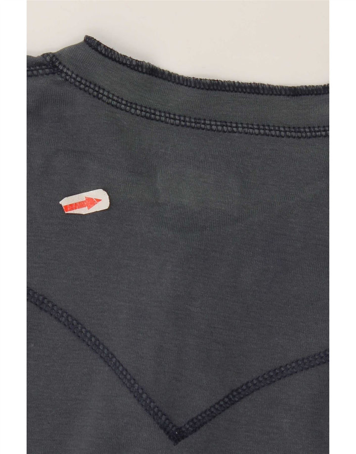Męski top Levi's z długim rękawem, średni, granatowy, bawełniany