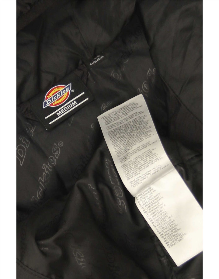 Damska ocieplana kurtka z kapturem Dickies UK 14, średni czarny poliamid