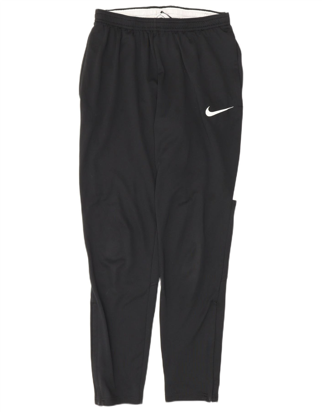 Damskie spodnie dresowe Nike UK 8, małe, czarne, poliestrowe, sportowe