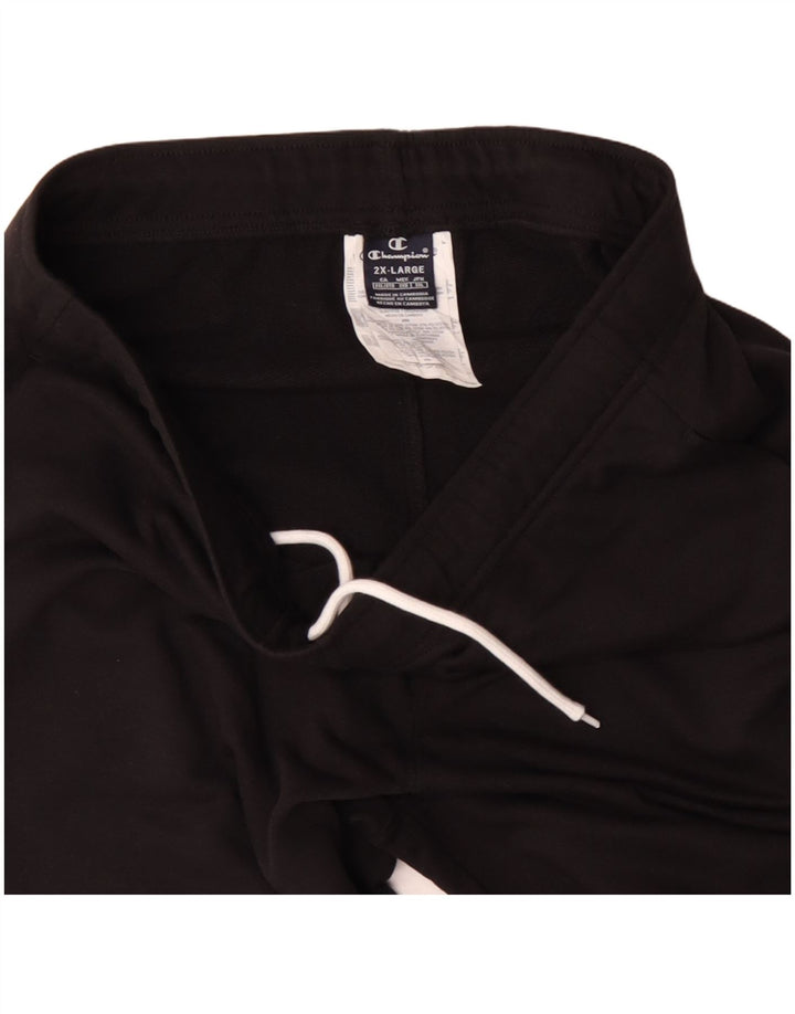 Męskie spodnie dresowe Champion Joggers 2XL, czarne, bawełniane