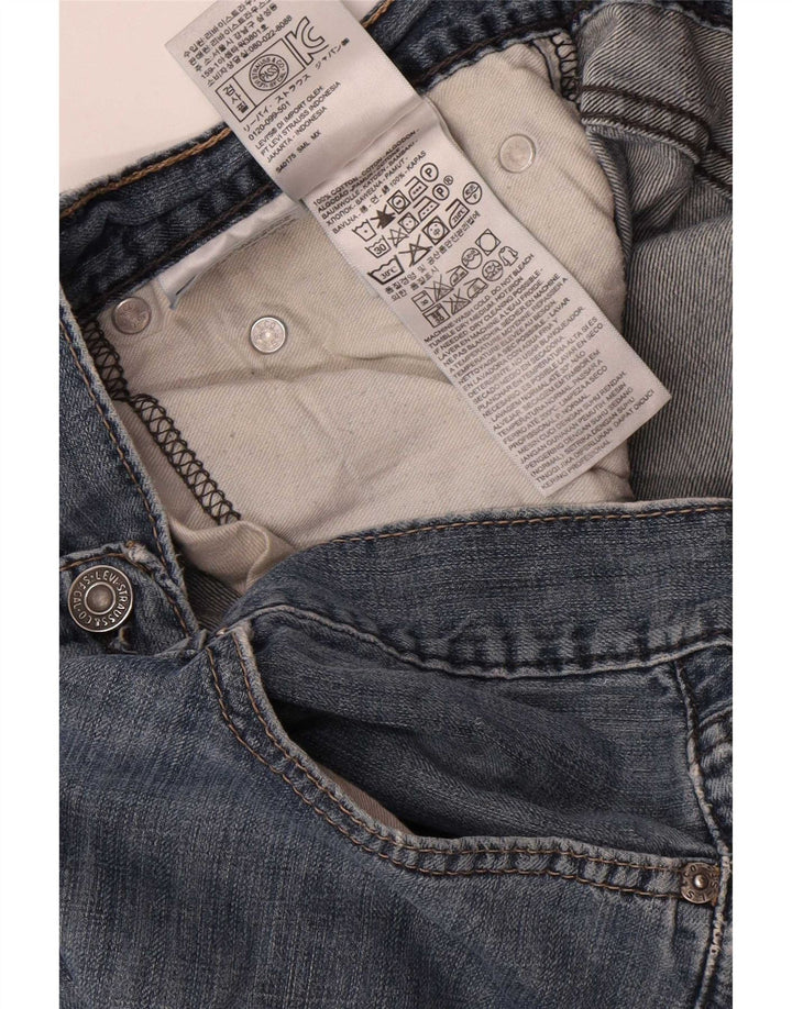 Damskie proste dżinsy Levi's W36 L34 Niebieskie bawełniane