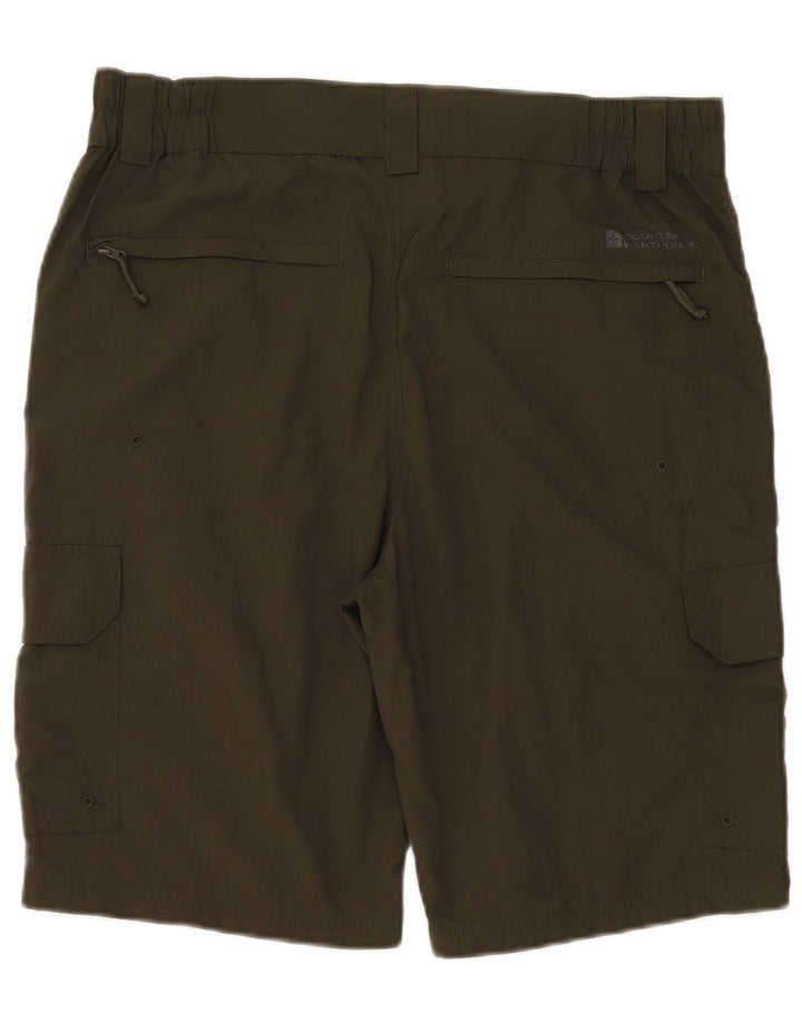 Damskie spodenki cargo Mountain Warehouse W34, duże, khaki, poliamid