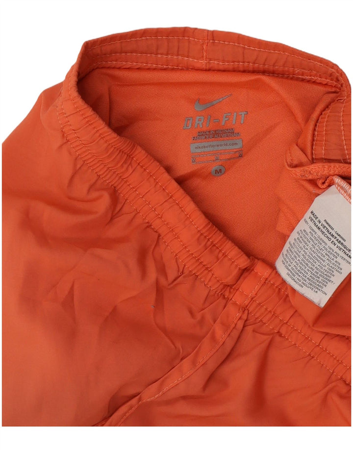 Damskie spodenki sportowe Nike Dri Fit UK 14, średni pomarańczowy poliester