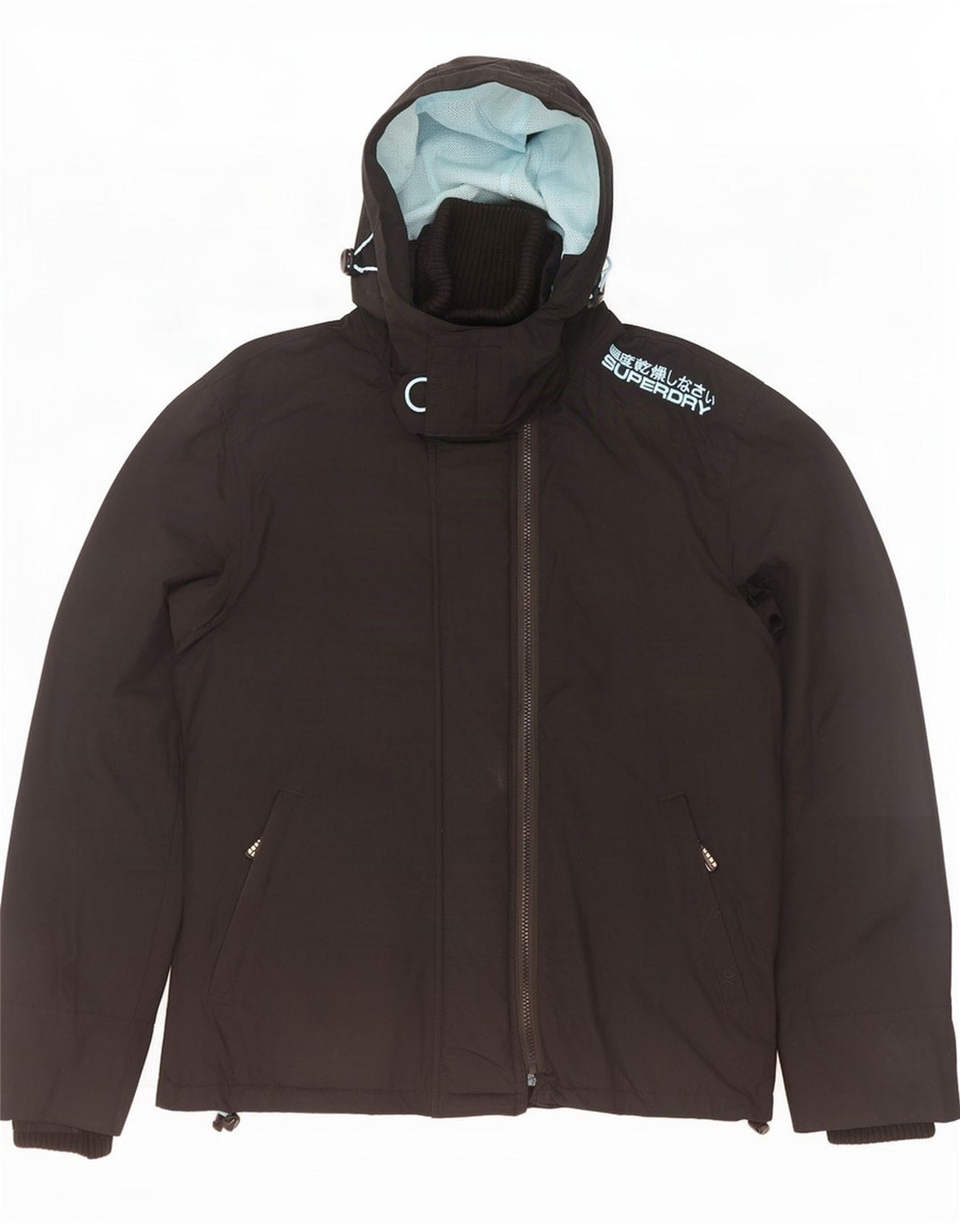 Męska kurtka wiatrówka Superdry The Windcheater Graphic UK 38, średnia czarna