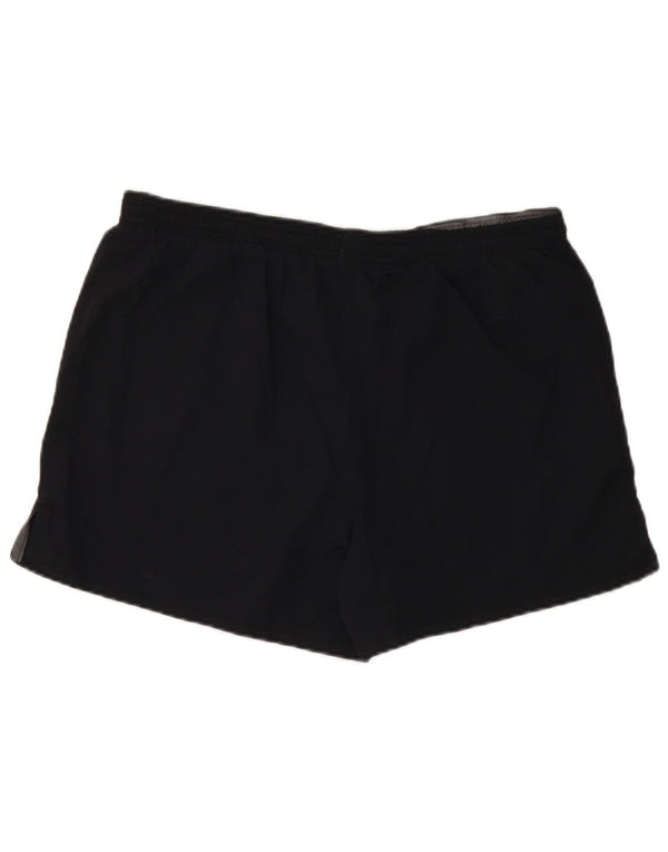 Męskie spodenki sportowe UNDER ARMOUR, duże, czarne, poliestrowe