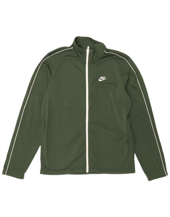 Męska kurtka dresowa Nike, średni poliester khaki