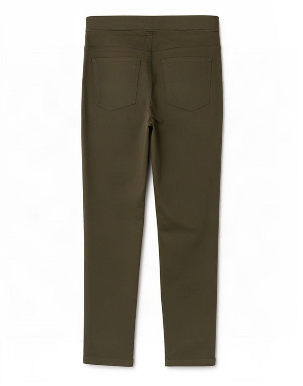 Marks & Spencer Damskie jeansy Jegging UK 12 Medium W30 L28 Khaki Cotton