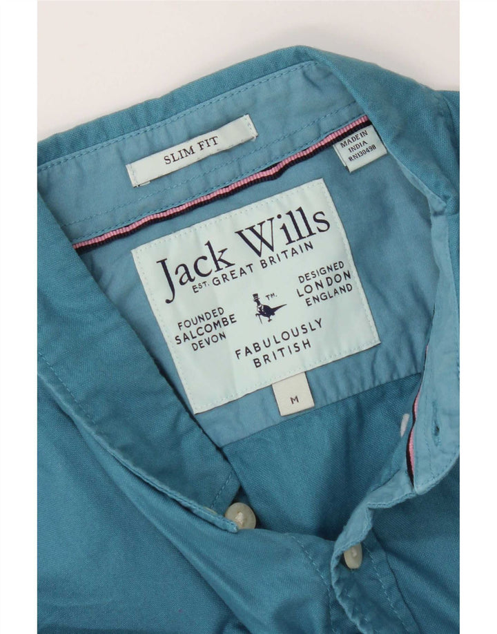 Koszula męska Jack Wills o dopasowanym kroju, średnioniebieska