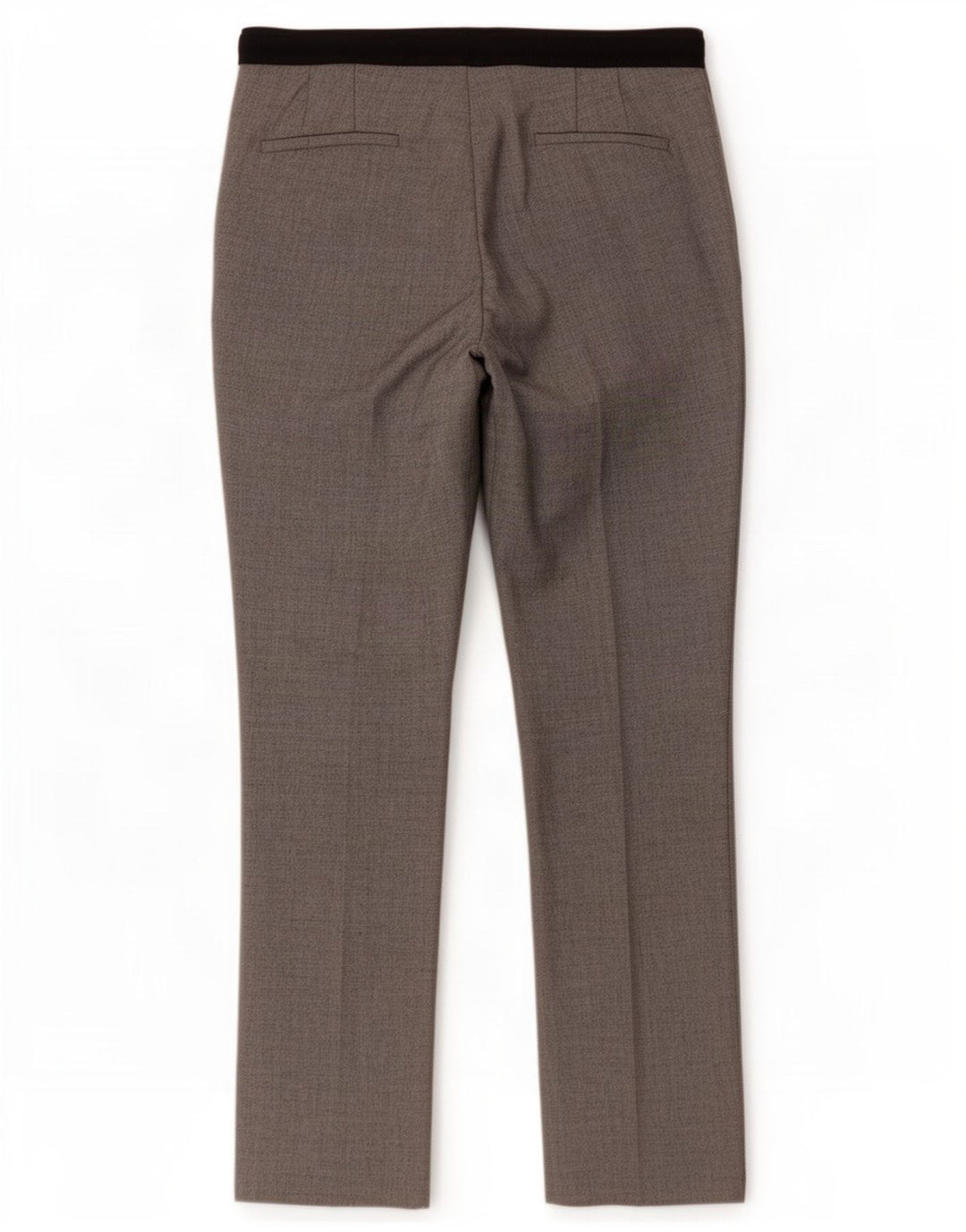Damskie spodnie typu slim chino Zara, duże, W30 L27, szary, kolorowy poliester