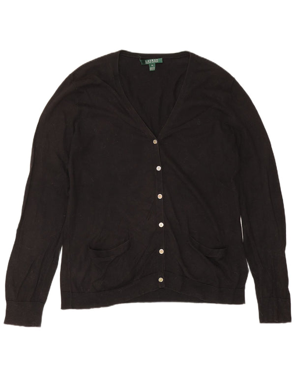 Sweter damski Ralph Lauren UK 18 XL, czarny, bawełniany