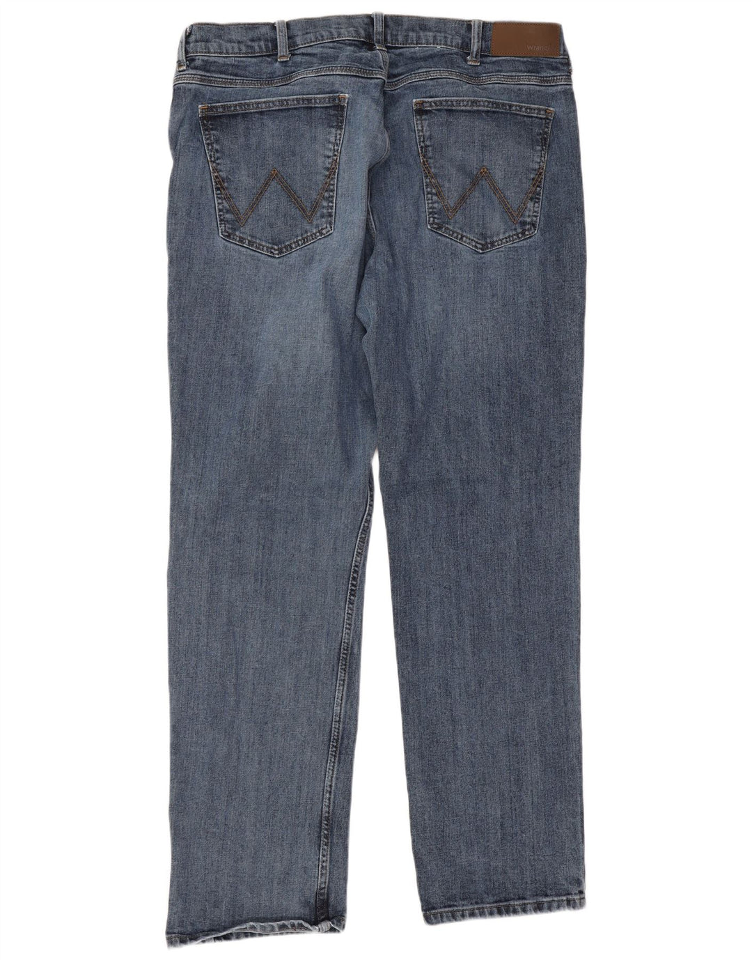 Męskie jeansy Wrangler Regular Straight W38 L32 Niebieskie bawełniane