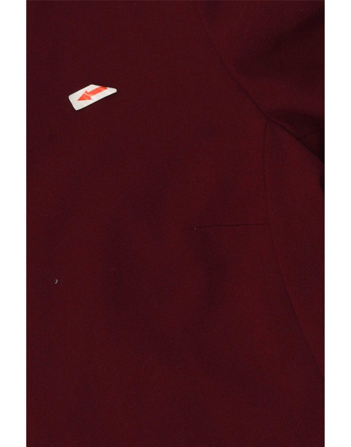 Sukienka damska Massimo Dutti z rękawem 3/4, EU 40, średni burgund