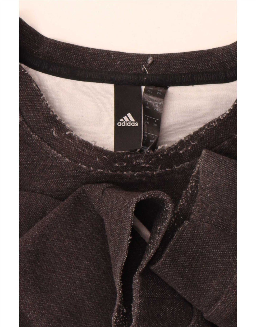 Bluza męska Adidas Jumper 2XL Szara bawełna