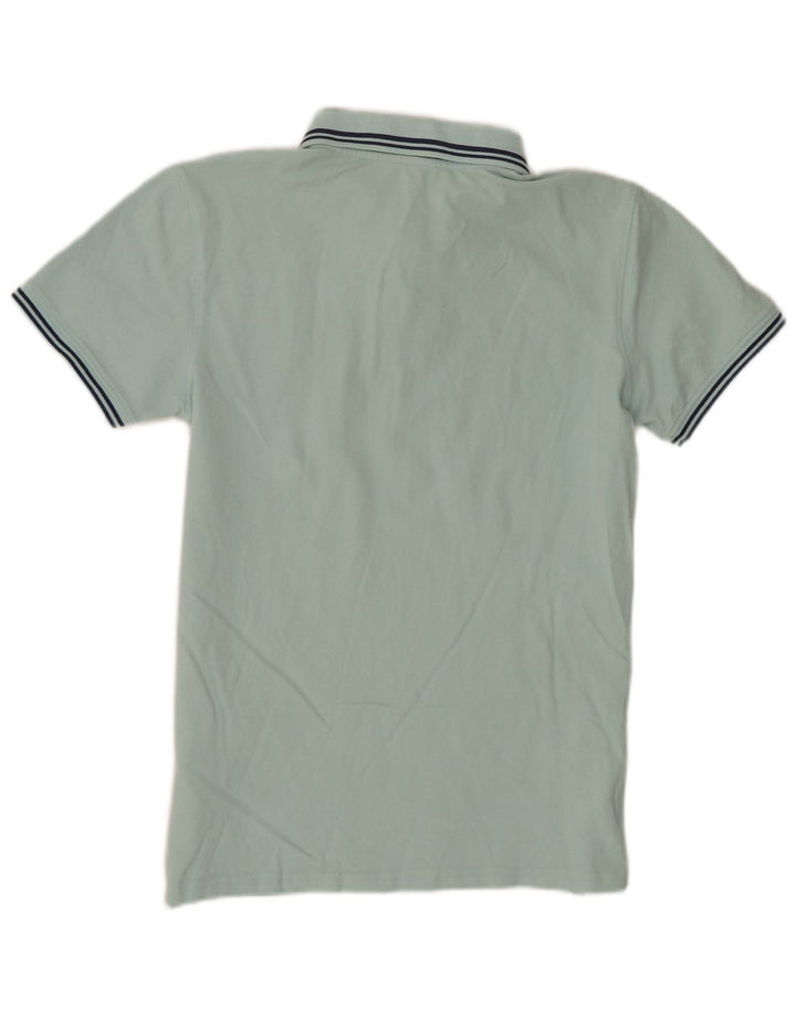 Męska koszulka polo Armani Exchange, duża, niebieska, bawełniana