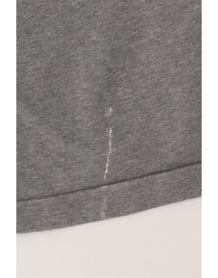 Męski sweter z kapturem Nike, duży, szary, bawełniany