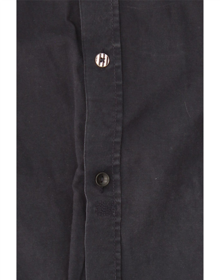 LEVI'S Mens Shirt Medium Navy Blue Cotton Vintage Levi's and Second-Hand Levi's from Messina Hembry 
