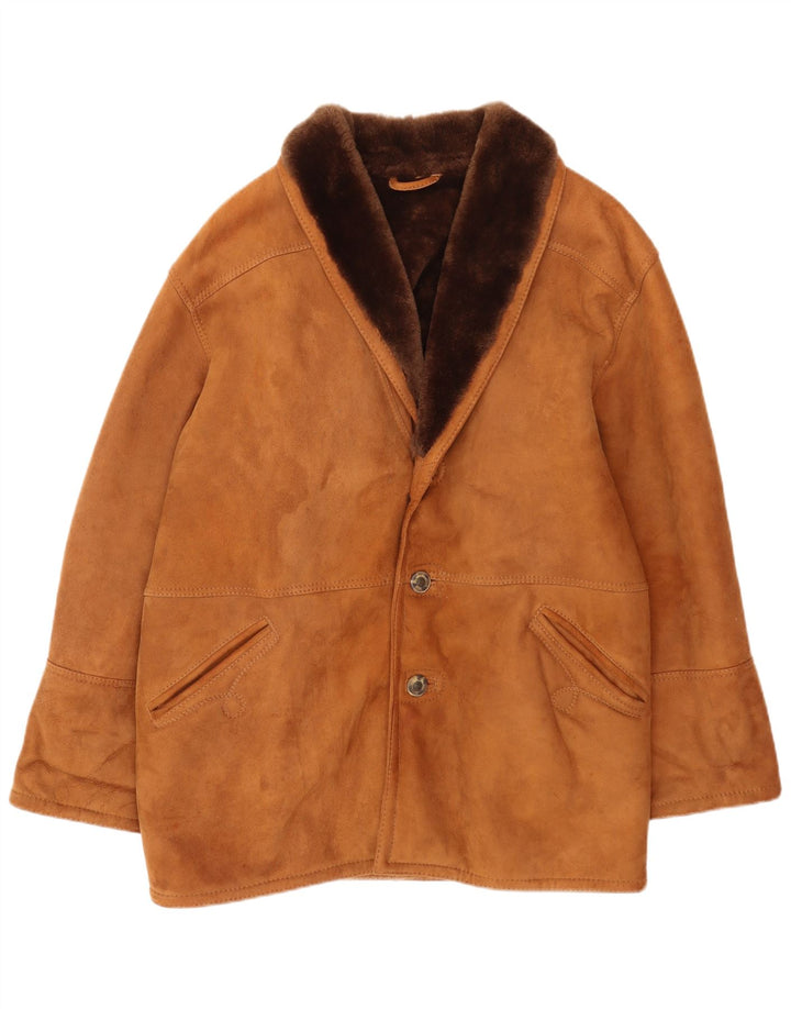 Męska kurtka Shearling Port Banus IT 50 Large Brown Shearling