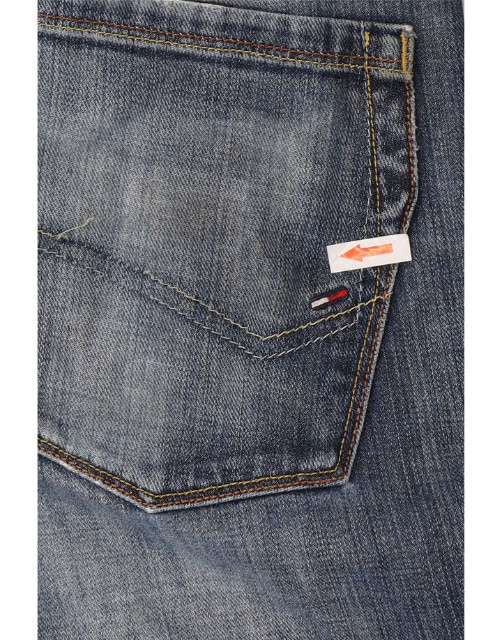 Męskie proste dżinsy Tommy Hilfiger W34 L32 niebieskie