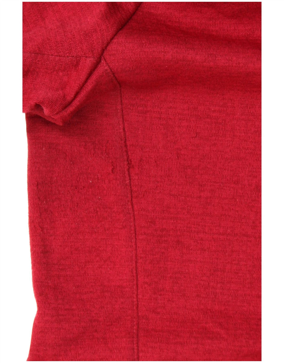 Damski sweter z kapturem i zamkiem REEBOK UK 12/14, średni czerwony poliester