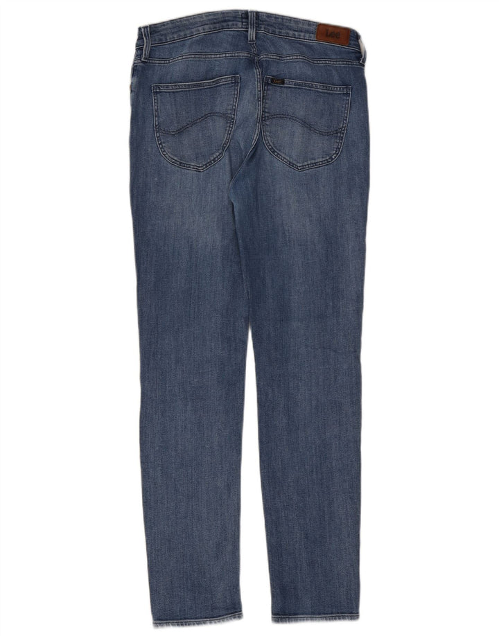 Damskie jeansy Lee Elly Slim W31 L31 Niebieskie bawełniane