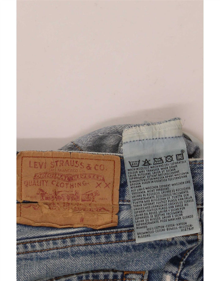 Męskie dżinsy Levi's w trudnej sytuacji W36 L32 Niebieska bawełna