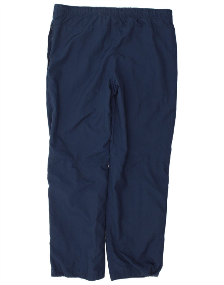Męskie spodnie dresowe Nike Dri Fit, małe, granatowe, poliestrowe