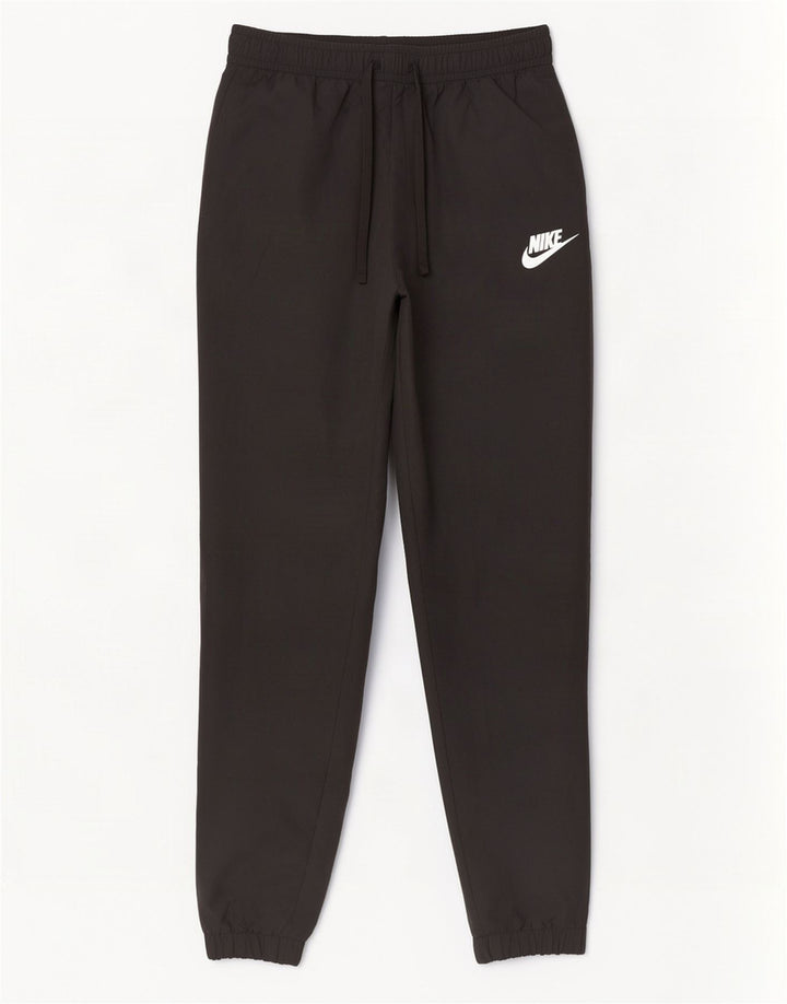 Męskie spodnie dresowe Nike, małe, czarne, poliestrowe