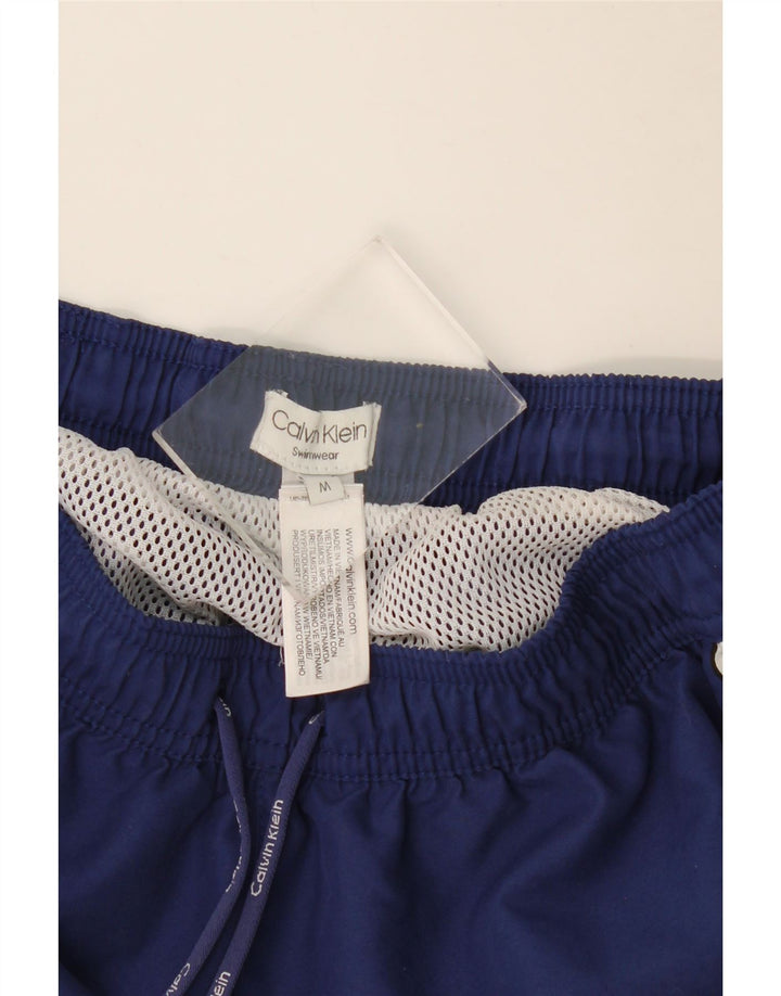 Męskie spodenki kąpielowe Calvin Klein Graphic, średni granat, blok kolorów