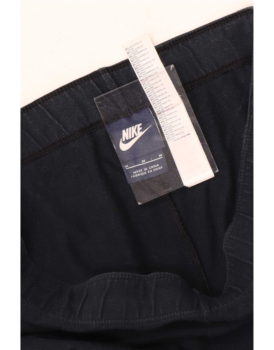 Damskie legginsy Nike Graphic UK 14, średnie czarne, bawełniane