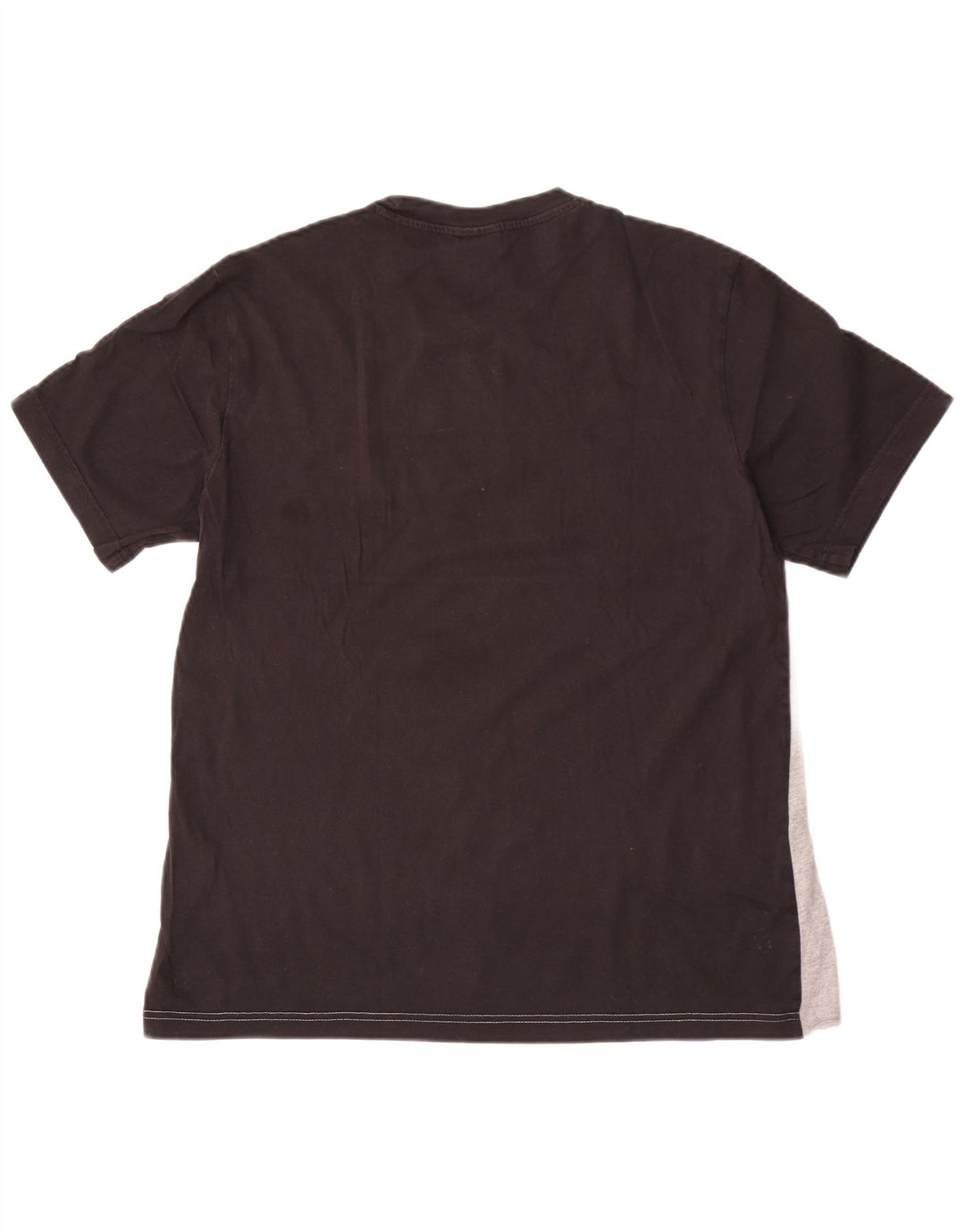 Męski T-shirt Champion z grafiką, duży, wielokolorowy, bawełniany z blokami kolorów
