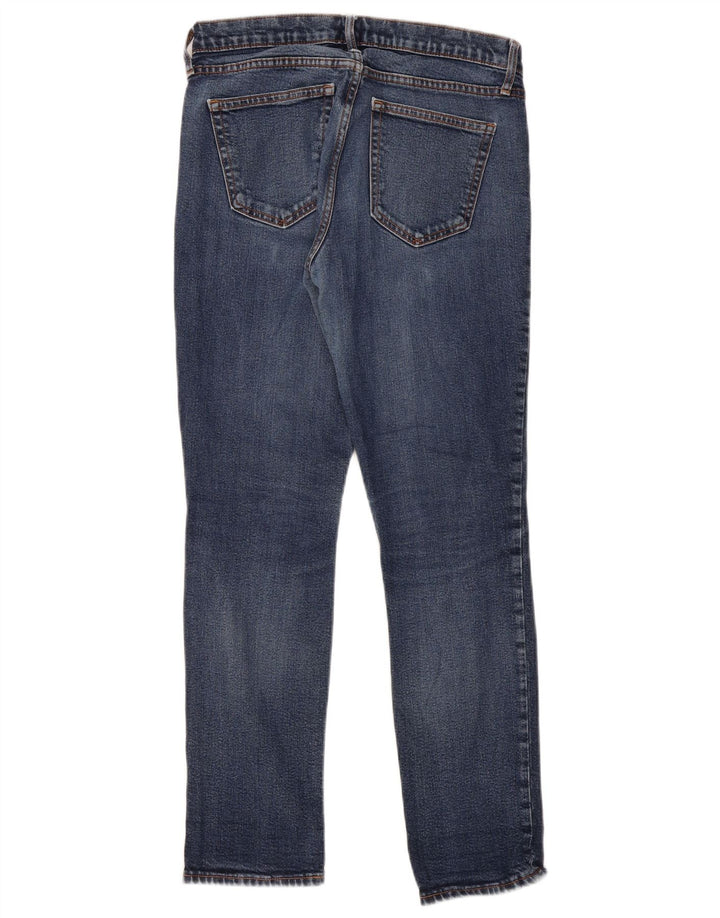 Damskie jeansy Gap Slim W28 L28 Niebieskie bawełniane