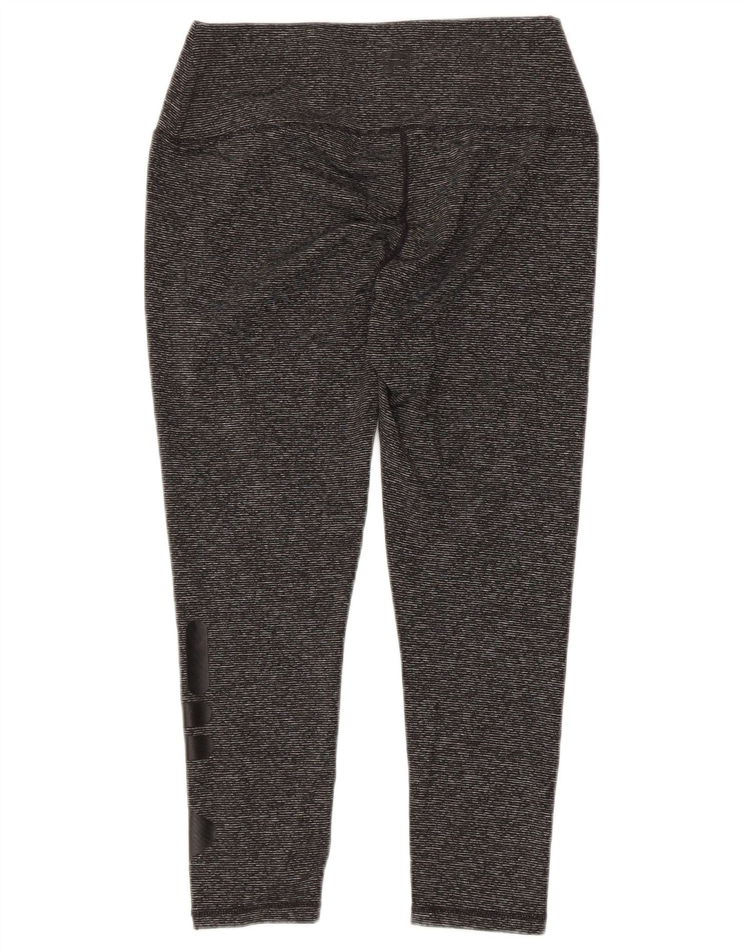 Damskie legginsy FILA Capri z grafiką UK 10, małe, szare, poliestrowe prążki