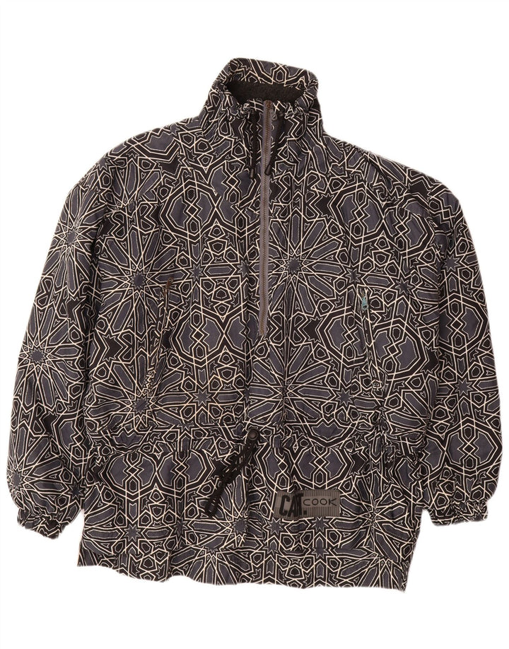 kpt. Męska kurtka Anorak COOK UK 42 XL, szara, geometryczna