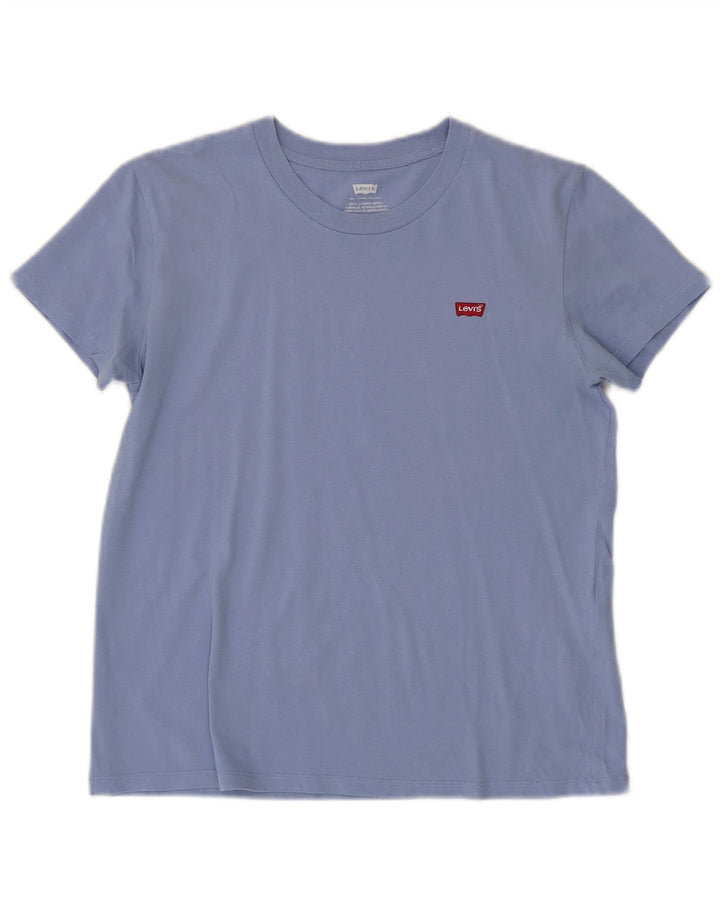 Koszulka damska Levi's Top UK 10 Small, niebieska bawełniana