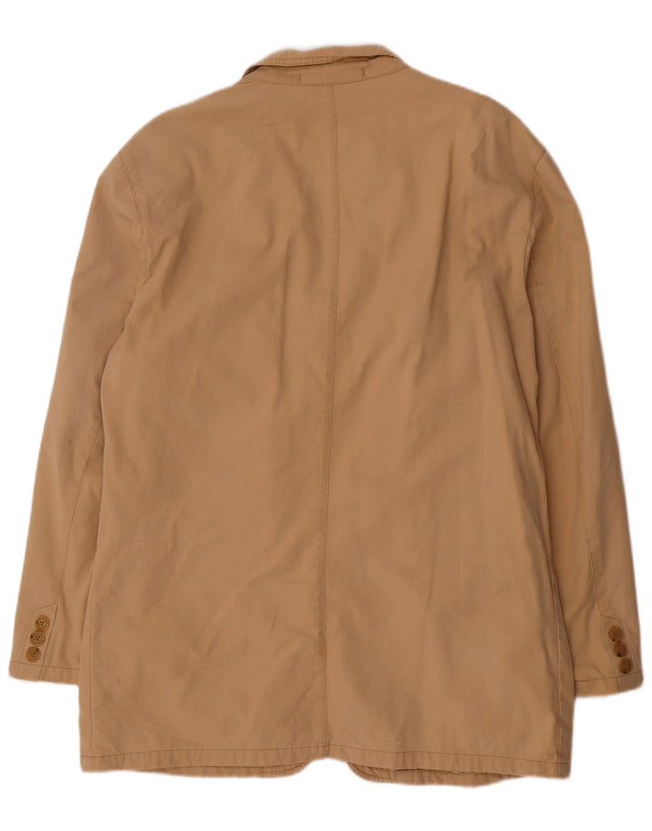 Męska marynarka Camel Active zapinana na 3 guziki IT 54 XL, beżowa, bawełniana