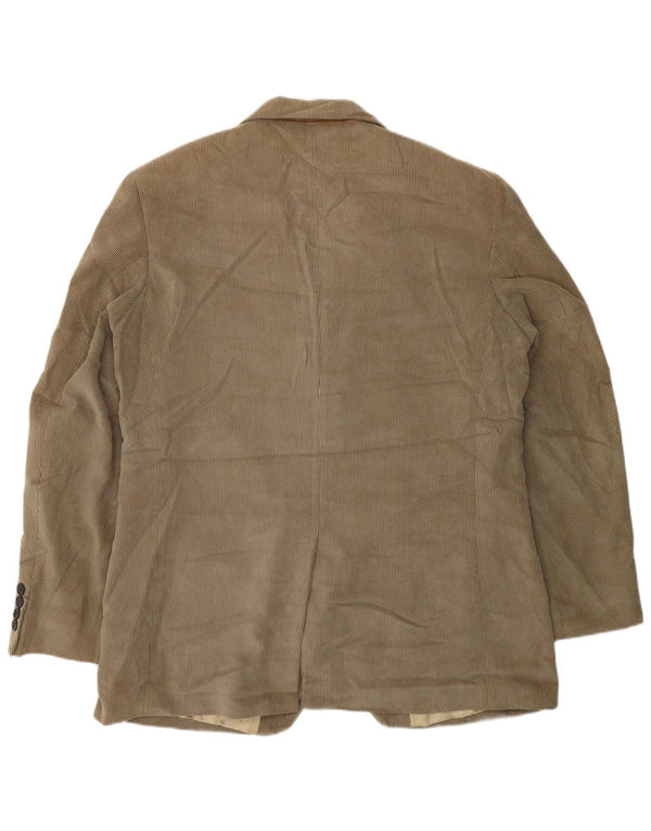 Marks & Spencer Damska marynarka zapinana na 3 guziki, UK 42 XL, beżowa, klasyczna