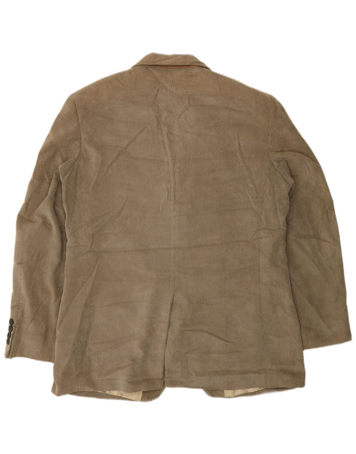 Marks & Spencer Damska marynarka zapinana na 3 guziki, UK 42 XL, beżowa, klasyczna