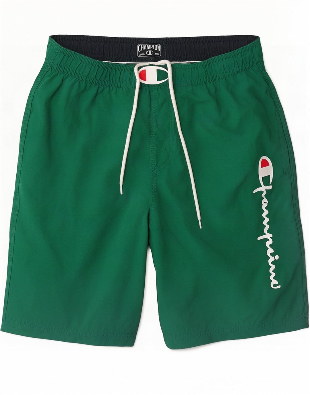Męskie spodenki kąpielowe Champion Graphic Small, zielone, poliamidowe