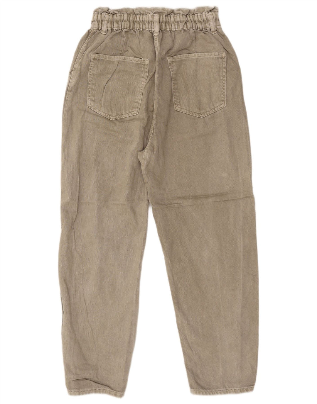 Damskie jeansy zwężane Zara EU 38 Small W28 L25 Beżowe