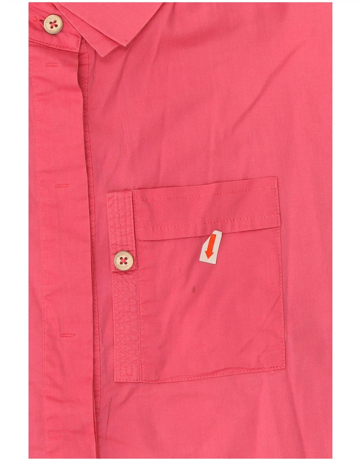 Damska koszula pulowerowa z rękawem 3/4 Jeckerson UK 10 Small Pink Cotton