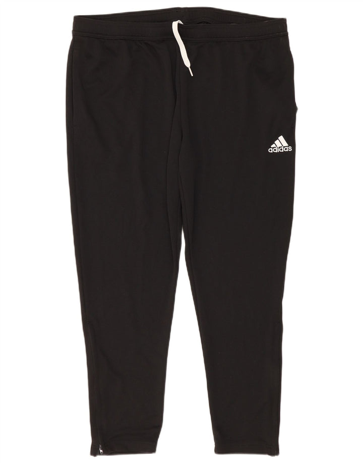 Męskie spodnie dresowe Adidas Aeroready 2XL, czarny poliester