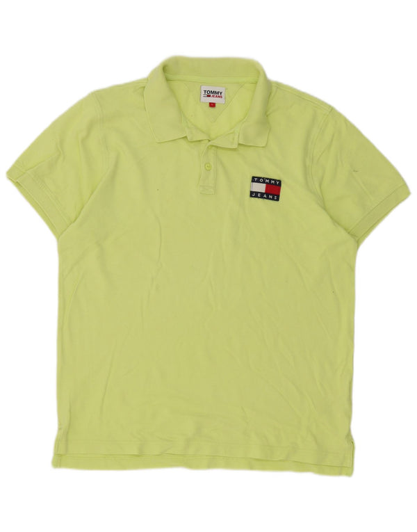 Męska koszulka polo Tommy Hilfiger, duża, zielona bawełna