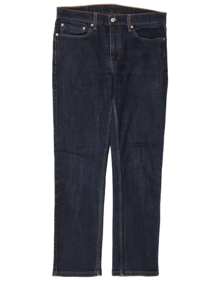Męskie jeansy LEVI'S 511 Slim W34 L32 Granatowa bawełna