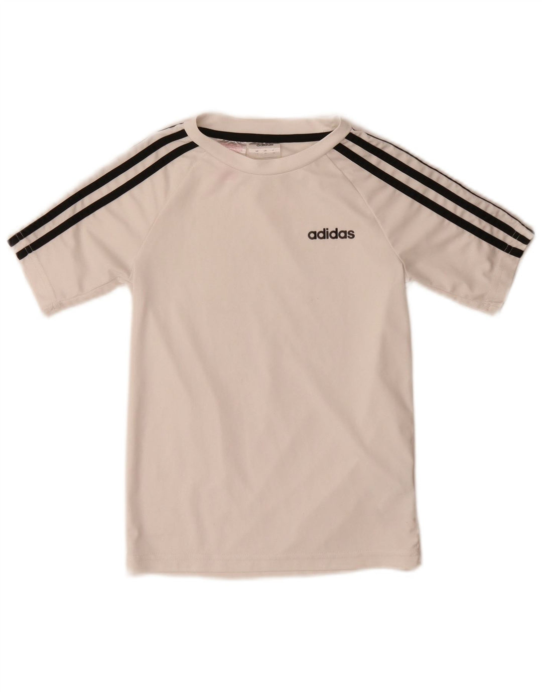 Chłopięca koszulka Adidas Climalite Top 7-8 lat Biały poliester