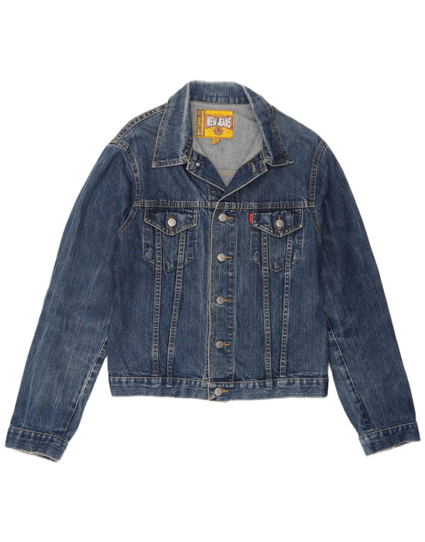 Damska kurtka dżinsowa New Jeans UK 18 XL Niebieska bawełna