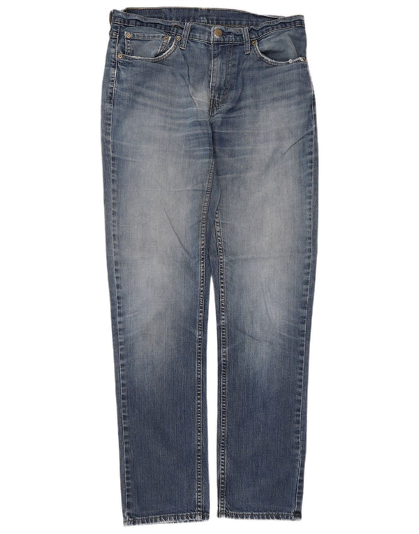 Damskie jeansy Levi's 511 Slim W32 L34 Niebieska bawełna