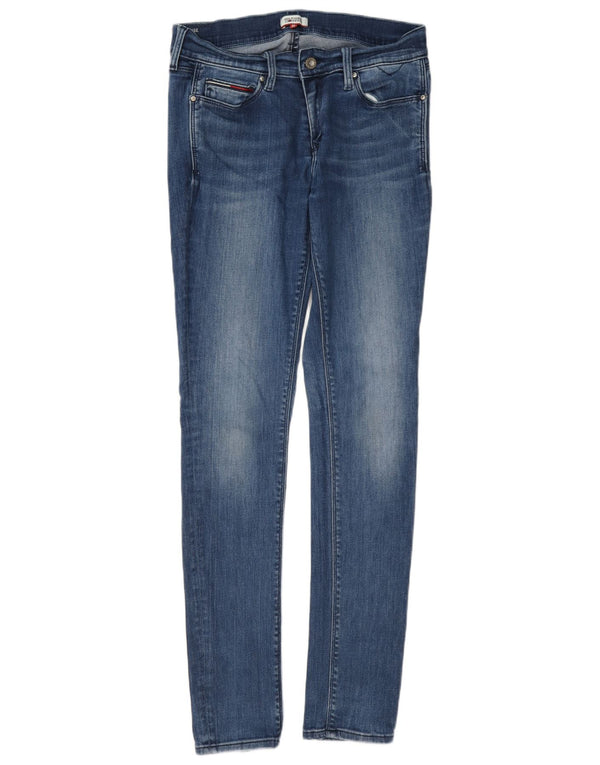 Damskie jeansy Skinny Tommy Hilfiger W30 L34 Niebieskie bawełniane